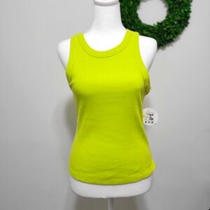 Fct Basics  Lime Green Tank Top